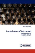 Transclusion of Document Fragments af Manu Choudhury