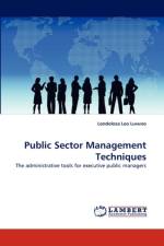 Public Sector Management Techniques af Londoloza Leo Luvuno