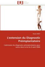 L'Extension Du Diagnostic Pr implantatoire af Lardy-M