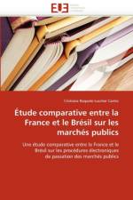 tude Comparative Entre La France Et Le Br sil Sur Les March s Publics af Luscher Castro-C