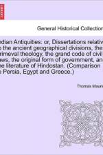 Indian Antiquities af Thomas Maurice