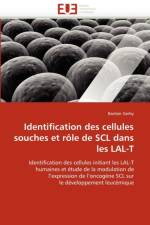 Identification Des Cellules Souches Et R le de Scl Dans Les Lal-T af Gerby-B