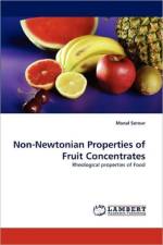 Non-Newtonian Properties of Fruit Concentrates af Manal Sorour