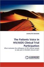 The Patients Voice in HIV/AIDS Clinical Trial Participation af Charlotte Mahuma