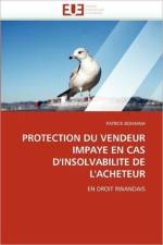 Protection Du Vendeur Impaye En Cas d''insolvabilite de l''acheteur af Bizimana-P