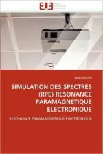 Simulation des spectres (rpe) resonance paramagnetique electronique af Laachir-S