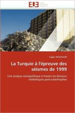 La Turquie   l'' preuve Des S ismes de 1999 af Akgungor-C