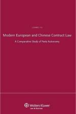 Modern European and Chinese Contract Law af Junwei Fu