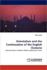 Orientalism and the Continuation of the English Oratorio af Elissa Keck