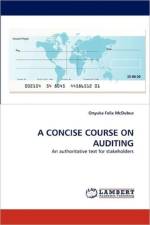 A Concise Course on Auditing af Onyuka Felix McDubus