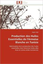 Production Des Huiles Essentielles de l'Armoise Blanche En Tunisie af Hedi-M
