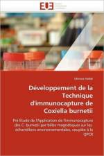 D veloppement de la Technique d''immunocapture de Coxiella Burnetii af Hallak-G