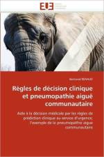 R gles de D cision Clinique Et Pneumopathie Aigu  Communautaire af Renaud-B