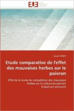 Etude comparative de l''effet des mauvaises herbes sur le poivron af Candy-J