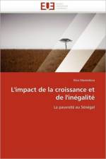 L''impact de la Croissance Et de l''in galit af Manirakiza-E