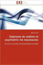 Valproate de Sodium Et Psychiatrie af Assaf-A