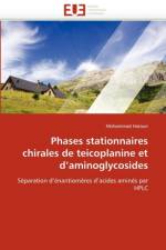 Phases Stationnaires Chirales de Teicoplanine Et d'Aminoglycosides af Haroun-M