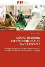 Caract risation  lectrochimique de Mno2 Recycl af Kerkour-R