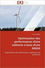 Optimisation Des Performances d''une olienne Base d''une Mada af Metatla-S