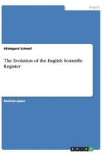 The Evolution of the English Scientific Register af Hildegard Schnell