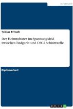 Heimroboter Im Spannungsfeld Zwischen Endgerat Und Osgi Schnittstelle af Tobias Fritsch