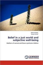 Belief in a just world and subjective well-being af Iram Fatima