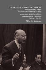 THE Speech, and Its Context af Abba A. Solomon
