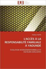 L''acc s   La Responsabilit  Familiale   Yaound af Kuepie-M