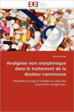Analg sie Non Morphinique Dans Le Traitement de la Douleur Canc reuse af Maana-Z