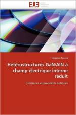 H t rostructures Gan/ALN   Champ  lectrique Interne R duit af Founta-S