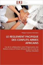 Le Reglement Pacifique Des Conflits Armes Africains af Shirambere-P