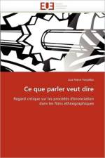 Ce Que Parler Veut Dire af Fonjallaz-L