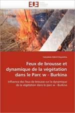 Feux de brousse et dynamique de la vegetation dans le parc w - burkina af Dayamba-S
