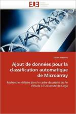 Ajout de Donn es Pour La Classification Automatique de Microarray af Fekenne-O