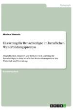 E-Learning fur Benachteiligte im beruflichen Weiterbildungsprozess af Marina Wessels