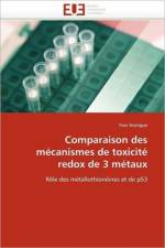 Comparaison Des M canismes de Toxicit Redox de 3 M taux af Nzengue-Y