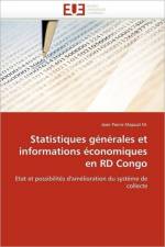 Statistiques G n rales Et Informations conomiques En Rd Congo af Mapual M -J