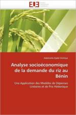 Analyse Socio conomique de la Demande Du Riz Au B nin af Arinloye-A