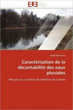 Caract risation de la D cantabilit Des Eaux Pluviales af Berrouard-E