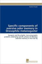 Specific components of aversive odor memory in Drosophila melanogaster af Knapek Stephan