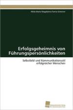 Erfolgsgeheimnis von Fuhrungspersoenlichkeiten af Fanta-Scheiner Hilda Maria Magdalena