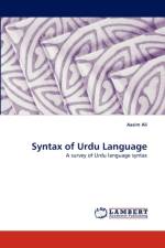 Syntax of Urdu Language af Aasim Ali