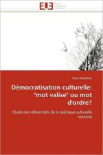 D mocratisation Culturelle af Chamblas-A