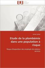 Etude de la Plomb mie Dans Une Population Risque af Serhal-K