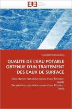 Qualite de l'eau potable obtenue d'un traitement des eaux de surface af Ndayihanzamaso-P