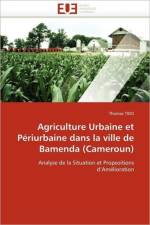 Agriculture urbaine et periurbaine dans la ville de bamenda (cameroun) af Tido-T