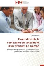 Evaluation de la Campagne de Lancement d'Un Produit af Kamani-C