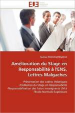 Amelioration du stage en responsabilite a l'ens, lettres malgaches af Ramanantenasoa-N