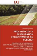 Processus de la Restauration cosystemique Au Burundi af Bangirinama-F