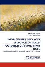 Development and Host Selection of Peach Rootborer on Stone-Fruit Trees af Manar Bani Mfarrej